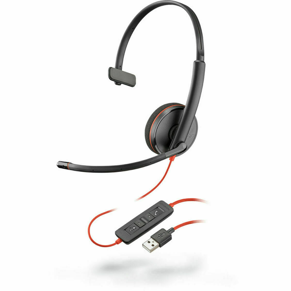 Auricolari con Microfono Poly 209744-201 Nero